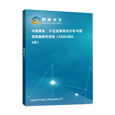 中國原鹽??行業(yè)發(fā)展現(xiàn)狀分析與投資前景研究報(bào)告（2025-2032年）